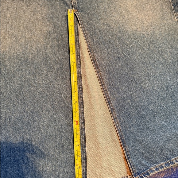 LOFT Women’s Size 18 Light Blue Denim Skirt - Picture 7 of 12